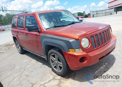 2009 Jeep Patriot Sport из США, поврежденный, VIN 1J4FT28B39D160232